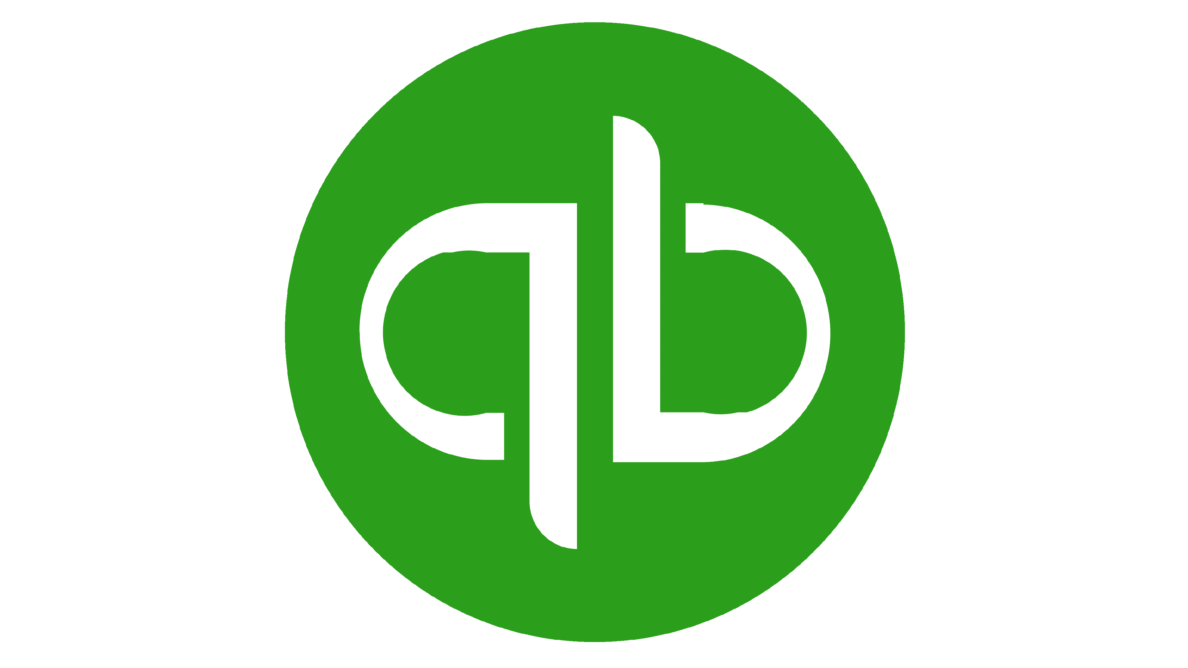 Quickbook Green Circle logo.