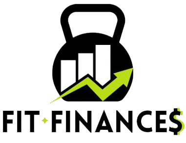 Black FitFinances logo.